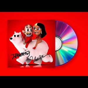 6ix9ine & Nicki Minaj Trollz CD 💿 Signed ✍️